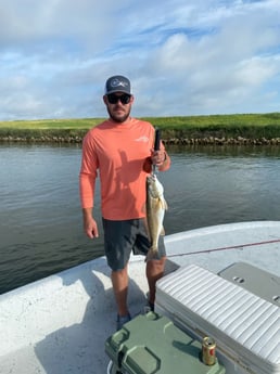 Redfish fishing in Texas City, Texas