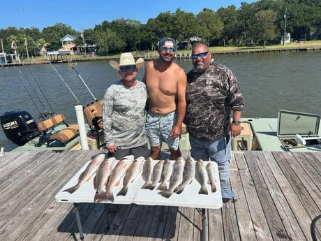 Redfish, Speckled Trout Fishing in Matagorda, Texas