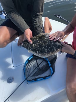 Flounder fishing in Oak Hill, Florida