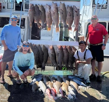 Amberjack, Blackfin Tuna, Scamp Grouper, Warsaw Grouper Fishing in Destin, Florida