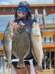Flounder, Redfish, Speckled Trout Fishing in Corpus Christi, Texas