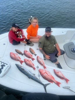 King Mackerel / Kingfish, Mangrove Snapper, Red Snapper fishing in Panama City, Florida