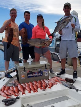 Amberjack, Red Grouper, Red Snapper, Scamp Grouper fishing in Mount Pleasant, South Carolina