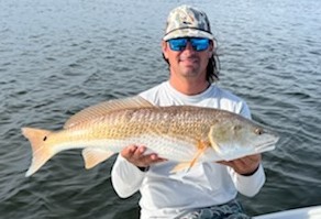 Redfish fishing in Placida, Florida