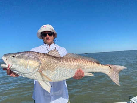 Redfish fishing in Venice, Louisiana
