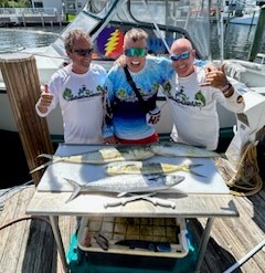 King Mackerel / Kingfish, Mahi Mahi / Dorado Fishing in Pompano Beach, Florida