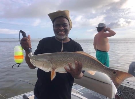Redfish fishing in Buras, Louisiana