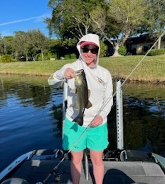 Largemouth Bass Fishing in Boca Raton, Florida