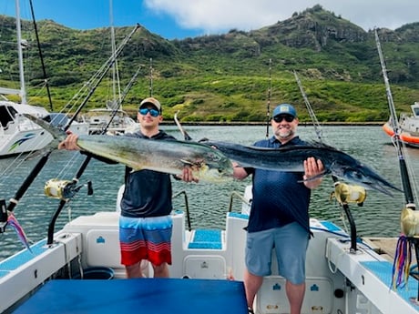 Fishing in Kapaʻa, Hawaii