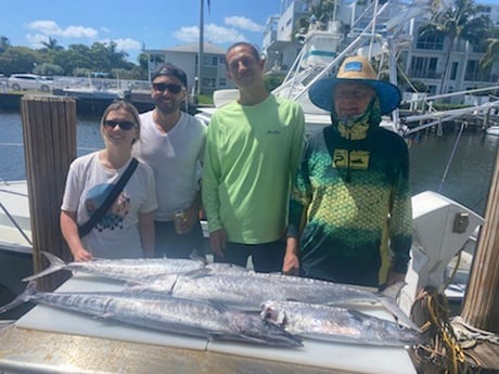 King Mackerel / Kingfish, Mahi Mahi / Dorado fishing in Pompano Beach, Florida