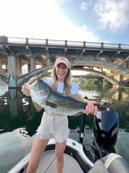Largemouth Bass fishing in Buda, Texas