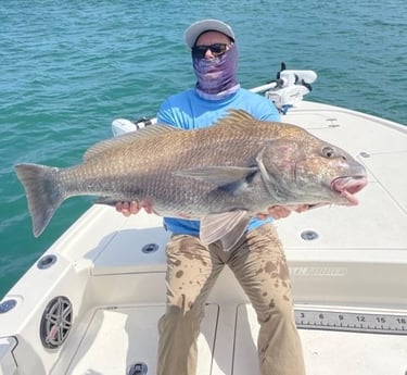 Redfish fishing in New Smyrna Beach, Florida