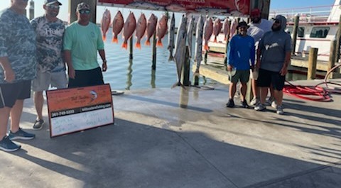 Barracuda, Kingfish, Red Snapper Fishing in Port Aransas, Texas