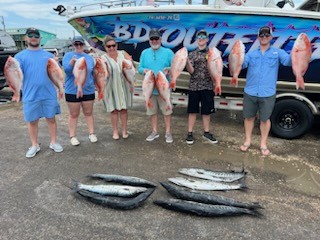 Barracuda, Red Snapper Fishing in Etoile, Texas