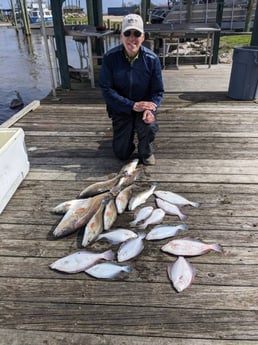 Flounder, Redfish Fishing in Sulphur, Louisiana