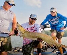 Muskie fishing in Knoxville, Tennessee