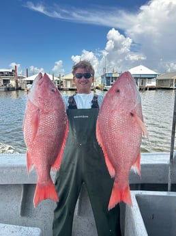Red Snapper Fishing in Boothville-Venice, Louisiana