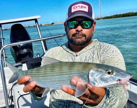 Bonefish fishing in Tavernier, Florida