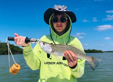 Speckled Trout / Spotted Seatrout fishing in Fort Myers Beach, Florida