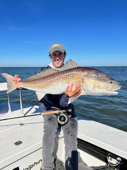 Redfish fishing in Plaquemines Parish, Louisiana
