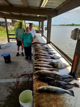 Flounder, Redfish, Sheepshead, Speckled Trout Fishing in Boothville-Venice, Louisiana