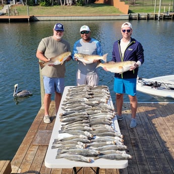 Redfish, Speckled Trout / Spotted Seatrout Fishing in New Orleans, Louisiana