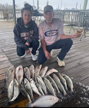 Flounder, Redfish, Speckled Trout / Spotted Seatrout, Striped Bass Fishing in Brunswick, Georgia