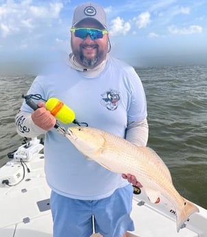Redfish fishing in Texas City, Texas