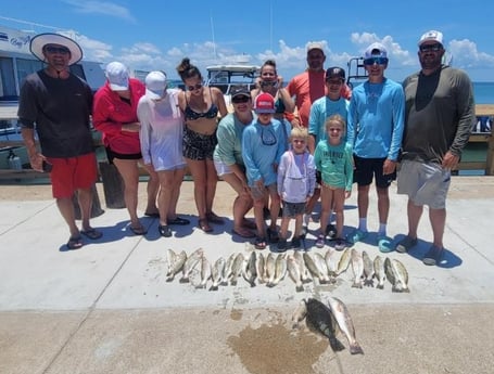 Halibut, Redfish, Speckled Trout Fishing in Port Isabel, Texas