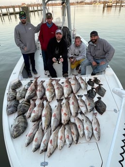 Flounder, Redfish, Sheepshead Fishing in Venice, Louisiana