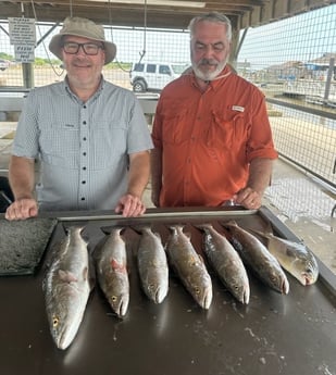 Florida Pompano, Speckled Trout Fishing in Matagorda, Texas