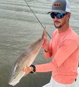 Redfish fishing in Little River, South Carolina