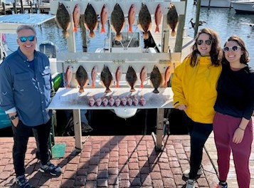 Flounder, Vermillion Snapper Fishing in Destin, Florida