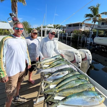Barracuda, Blackfin Tuna, Mahi Mahi Fishing in Layton Key, Florida