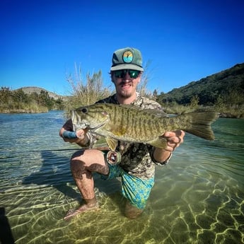 Guadalupe Bass Fishing in New Braunfels, Texas