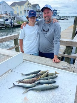 Bluefish, Bream, Spanish Mackerel Fishing in Beaufort, North Carolina