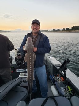 Sturgeon Fishing in Garibaldi, Oregon