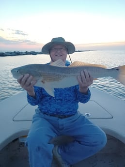 Redfish fishing in Tiki Island, Texas