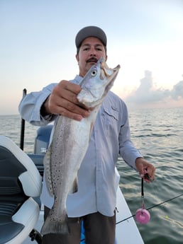 Speckled Trout / Spotted Seatrout fishing in San Leon, Texas