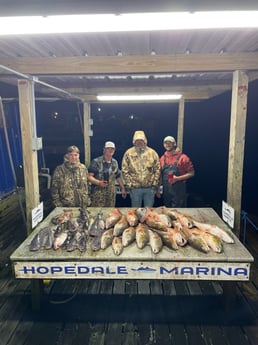 Blue Catfish, Redfish, Sheepshead Fishing in St. Bernard, Louisiana