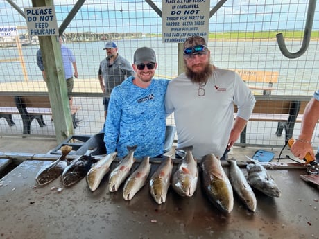 Black Drum, Flounder, Redfish Fishing in Matagorda, Texas
