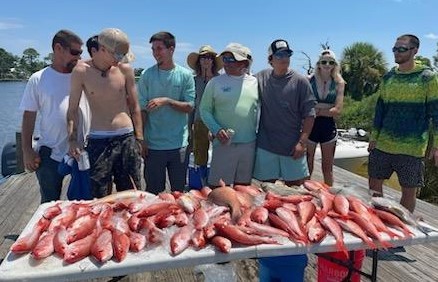 Mangrove Snapper, Vermillion Snapper Fishing in Pensacola, Florida