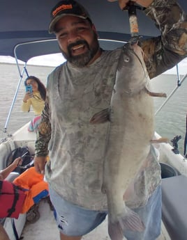 Blue Catfish fishing in San Antonio, Texas