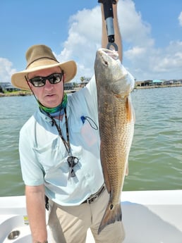Redfish fishing in San Leon, Texas