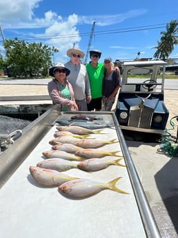 Spanish Mackerel, Triggerfish, Yellowtail Snapper Fishing in Marathon, Florida