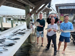 Spanish Mackerel Fishing in Gulf Shores, Alabama