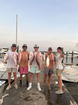 Red Snapper fishing in Biloxi, Mississippi
