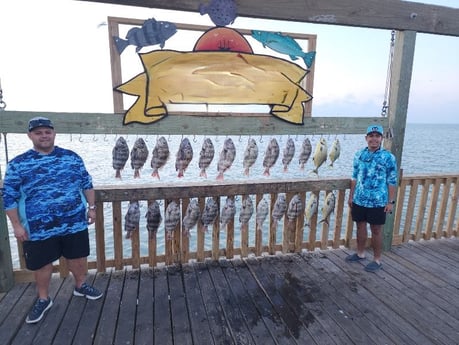 Fishing in Port Isabel, Texas