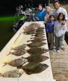 Flounder, Sheepshead, Stingray Fishing in Freeport, Texas
