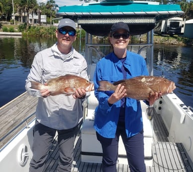 Red Grouper fishing in Steinhatchee, Florida